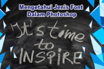 Cara Mengetahui Jenis Font dalam Photoshop