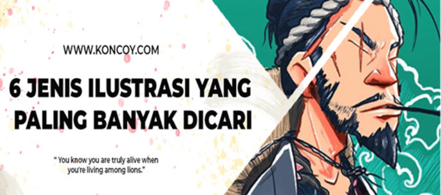 6 Jenis Ilustrasi Yang Paling Banyak Dicari 2020