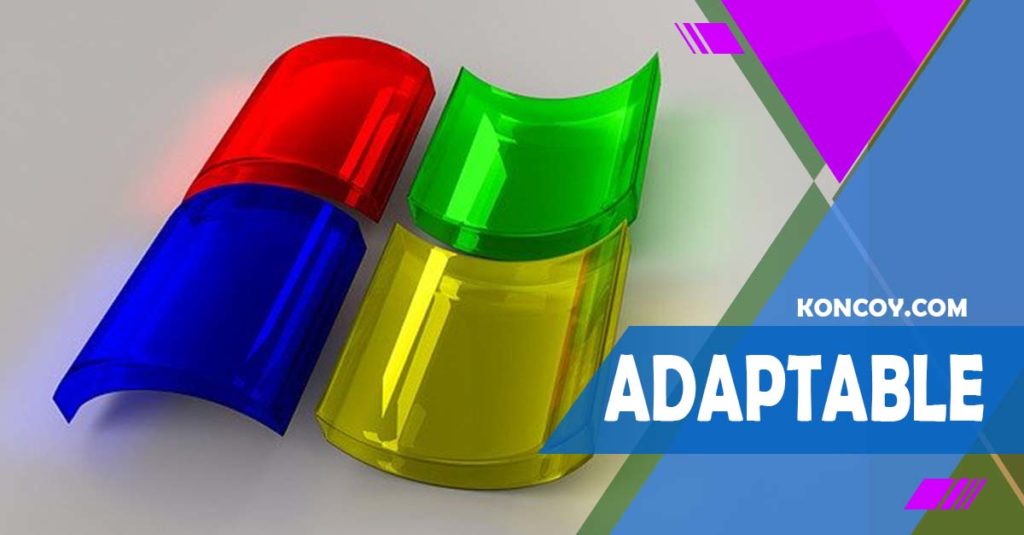 adaptable pada logo agar menjadi logo yang baik dan sempurna