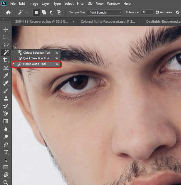 cara menghapus background dengan select subject