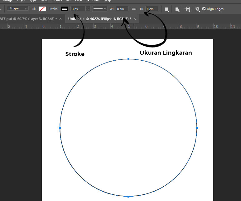 belajar photoshop dasar cara membuat teks melingkar di photoshop membuat lingkaran