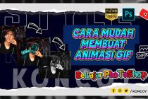 Cara mudah membuat animasi Gif / video di photoshop